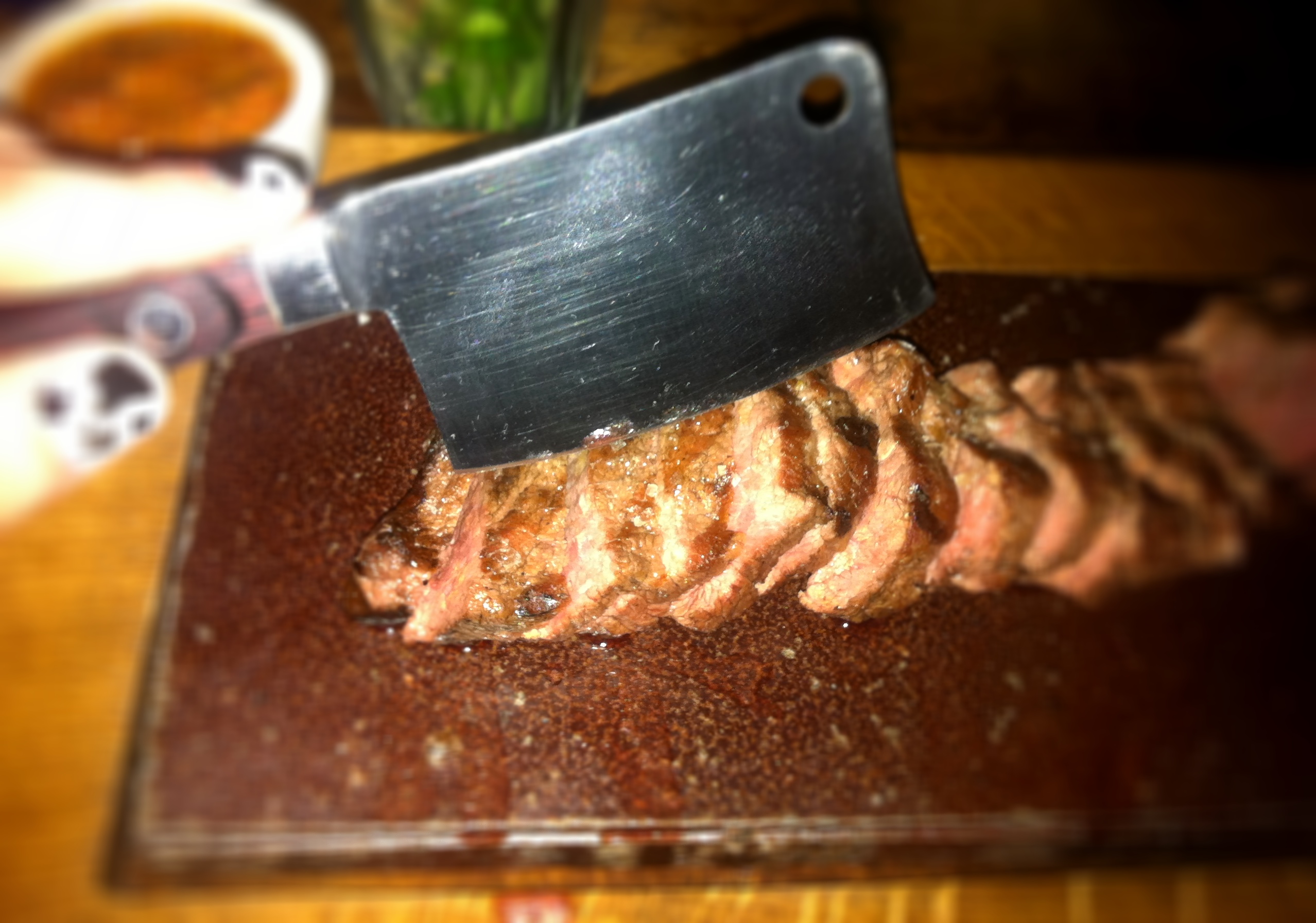 Flat Iron Steak, We Love Food, It's All We Eat