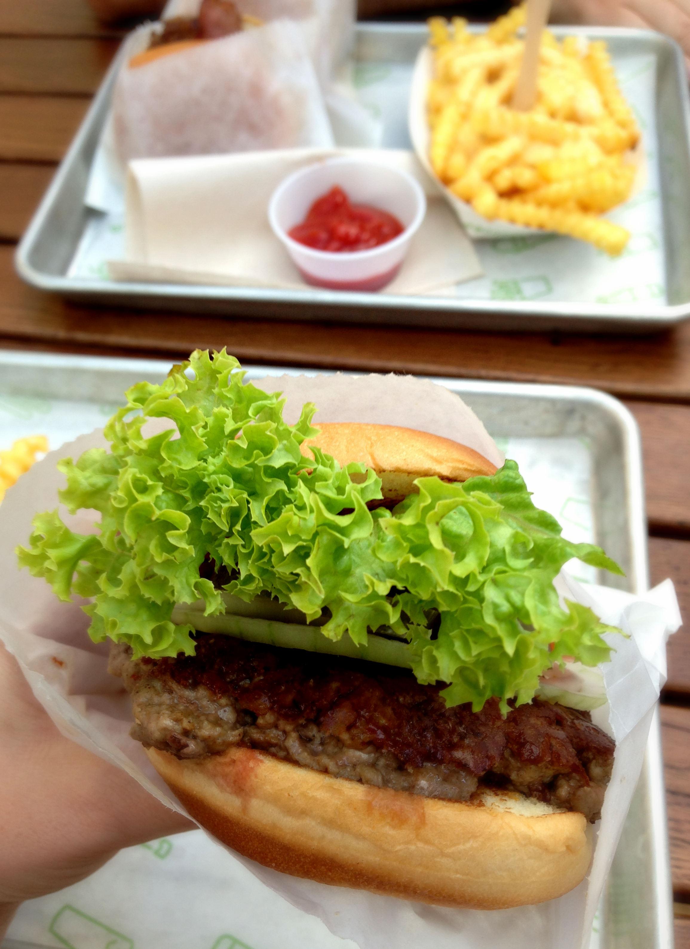 Shake Shack London, We Love Food, It's All We Eat