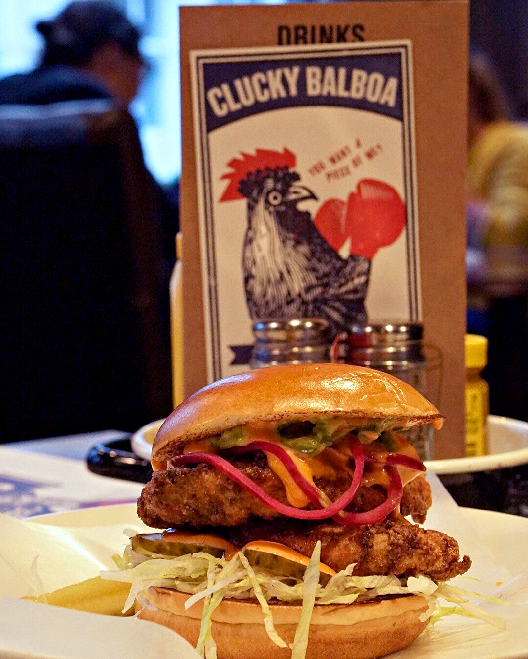 CLUCKY BALBOA | BYRON HAMBURGERS | WE LOVE FOOD, IT'S ALL WE EAT