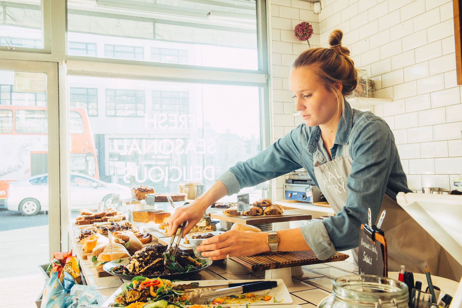 THE SOCIAL PANTRY INTERIOR | BATTERSEA | WE LOVE FOOD, IT'S ALL WE EAT