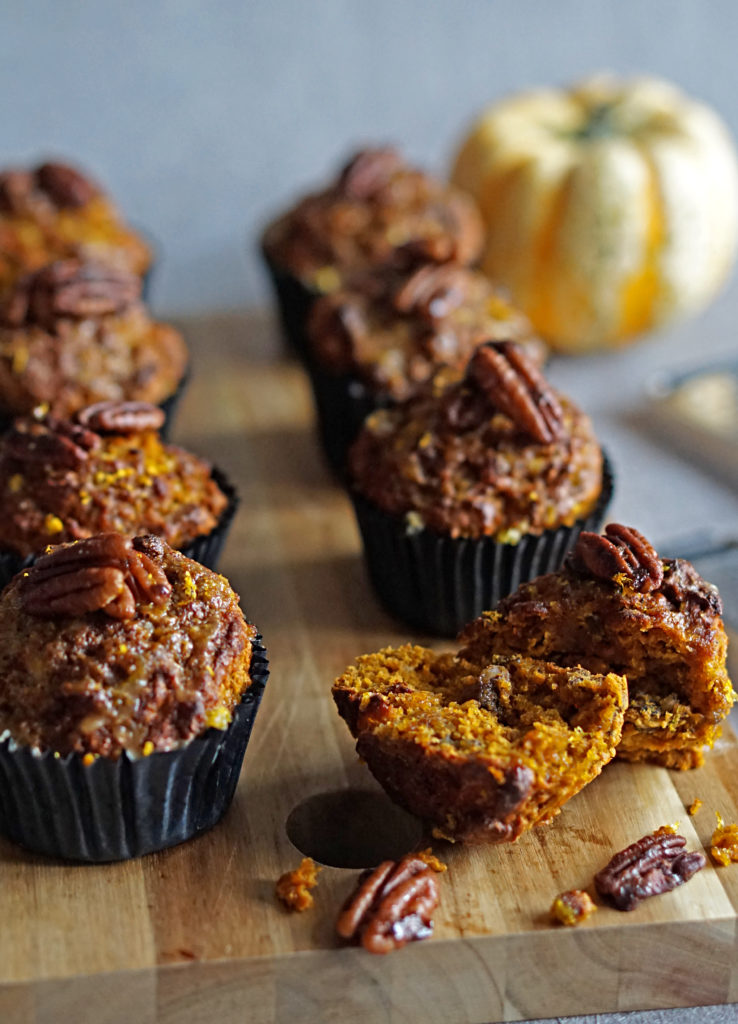 MICROPLANE MASTER SERIES SQUASH AND PECAN MUFFINS | WE LOVE FOOD, IT'S ALL WE EAT