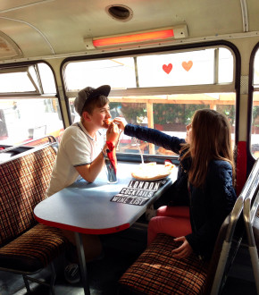 The Big Red Pizza Bus | Deptford | London | Kids | We Love Food, It's All We Eat