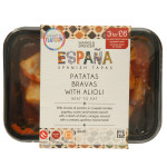 MARKS AND SPENCER TAPAS RANGE | PATATAS BRAVAS WITH ALIOLI | WE LOVE FOOD, IT'S ALL WE EAT