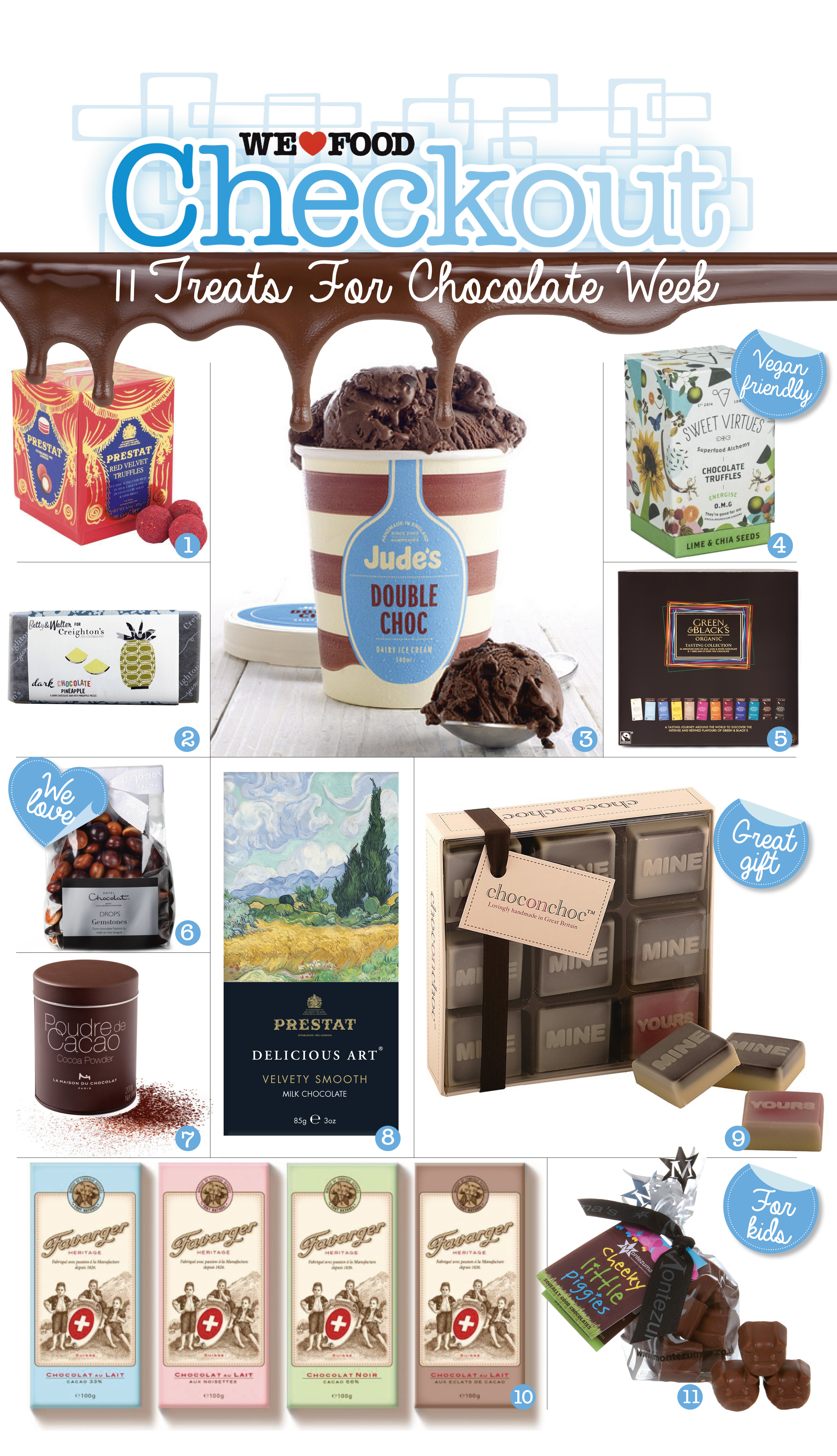 11 TREATS FOR CHOCOLATE WEEK | WE LOVE FOOD IT'S ALL WE EAT