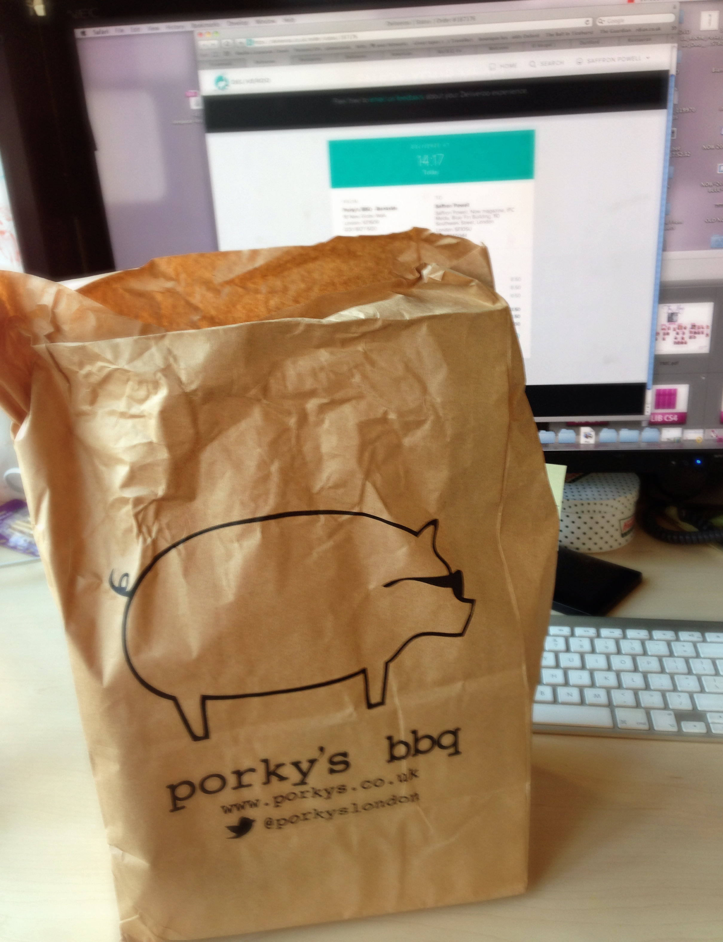 DELIVEROO | PORKY'S BANKSIDE | WE LOVE FOOD, IT'S ALL WE EAT3