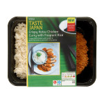 M&S TASTE RANGE REVIEW | WE LOVE FOOD, IT'S ALL WE EAT | CRISPY KATSU CHICKEN CURRY WITH FRAGRANT RICE