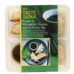 M&S TASTE RANGE REVIEW | WE LOVE FOOD, IT'S ALL WE EAT | PRAWN & MANGETOUT GYOZA WITH A PONZU DIP