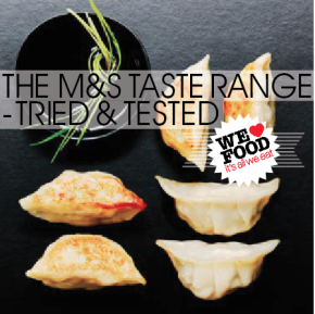 M&S TASTE RANGE REVIEW | WE LOVE FOOD, IT'S ALL WE EAT | TRIED & TESTED