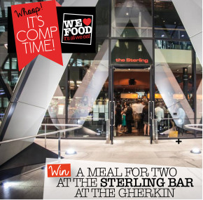 STERLING COMP | THE GHERKIN | WE LOVE FOOD, IT'S ALL WE EAT