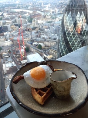 DUCK AND WAFFLE | HERON TOWER | WE LOVE FOOD, IT'S ALL WE EAT