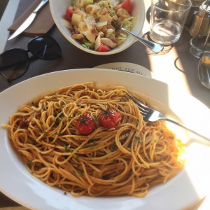 VILLEFRANCHE-SUR-MER | FRENCH RIVIERA | LES PALMIERS | SPAGHETTI |WE LOVE FOOD, IT'S ALL WE EAT